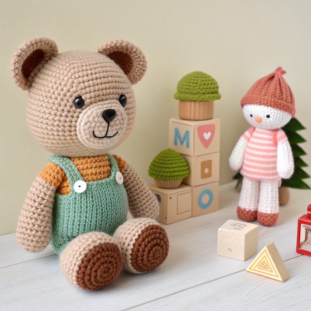 Klassisk docka i bomull